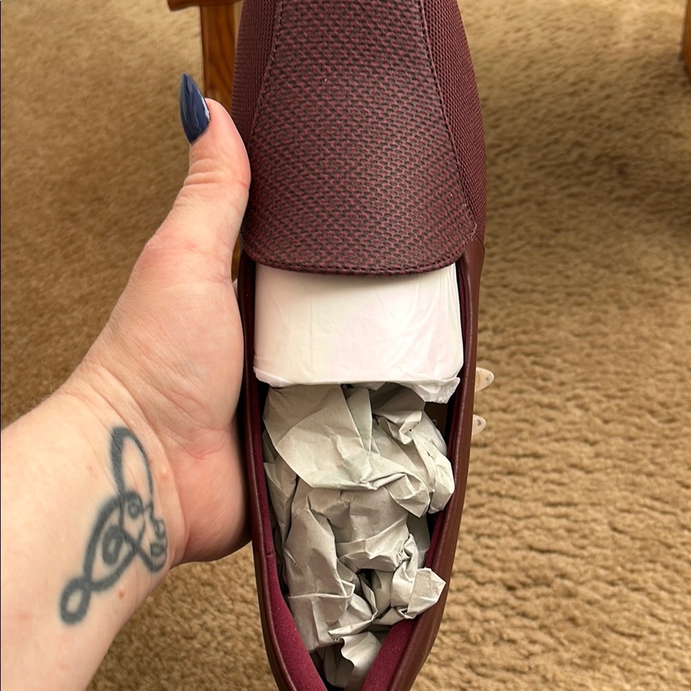Benassal cranberry heeled loafers - Picture 2 of 7